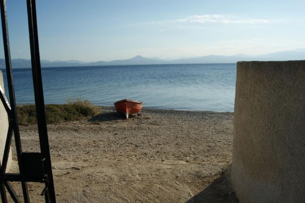 فيلا House By The Sea At Skaloma, Loutraki بحيرة فولياغميني المظهر الخارجي الصورة