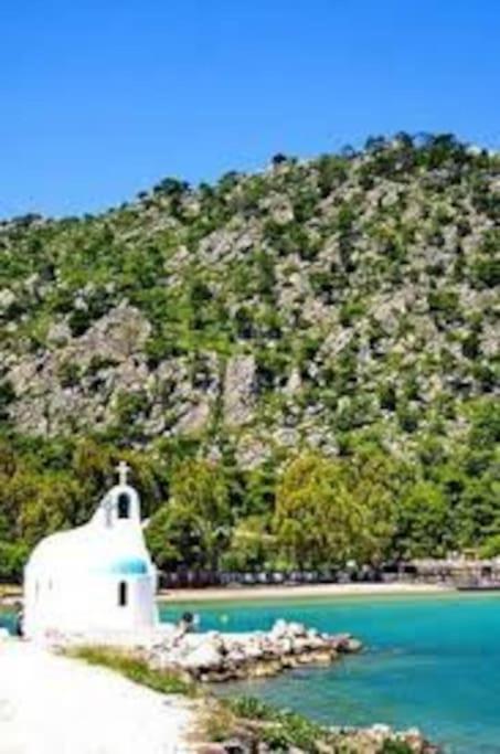 فيلا House By The Sea At Skaloma, Loutraki بحيرة فولياغميني المظهر الخارجي الصورة